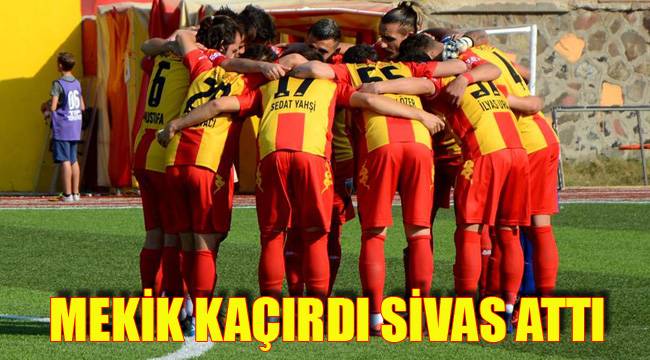 MEKİK KAÇIRDI SİVAS ATTI - Spor - Denizli Haber - Denizliekspres