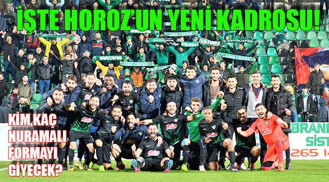 İŞTE HOROZ'UN YENİ KADROSU - Spor - Denizli Haber ...