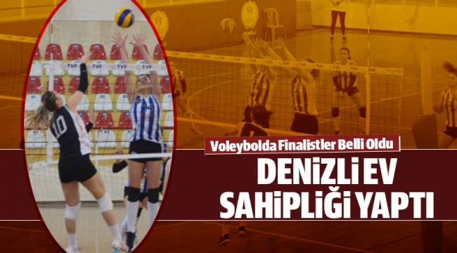 Voleybolda Finalistler Belli Oldu - Spor - Denizli Haber - Denizliekspres