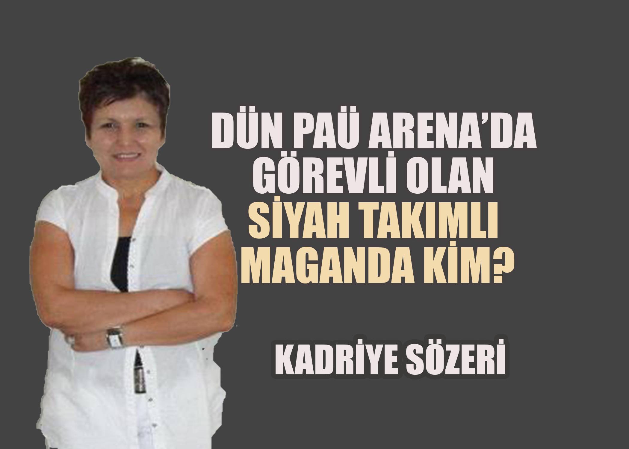 Siyah Takımlı Maganda ve 6 Yaşındaki Bir Çocuğun Gözyaşları