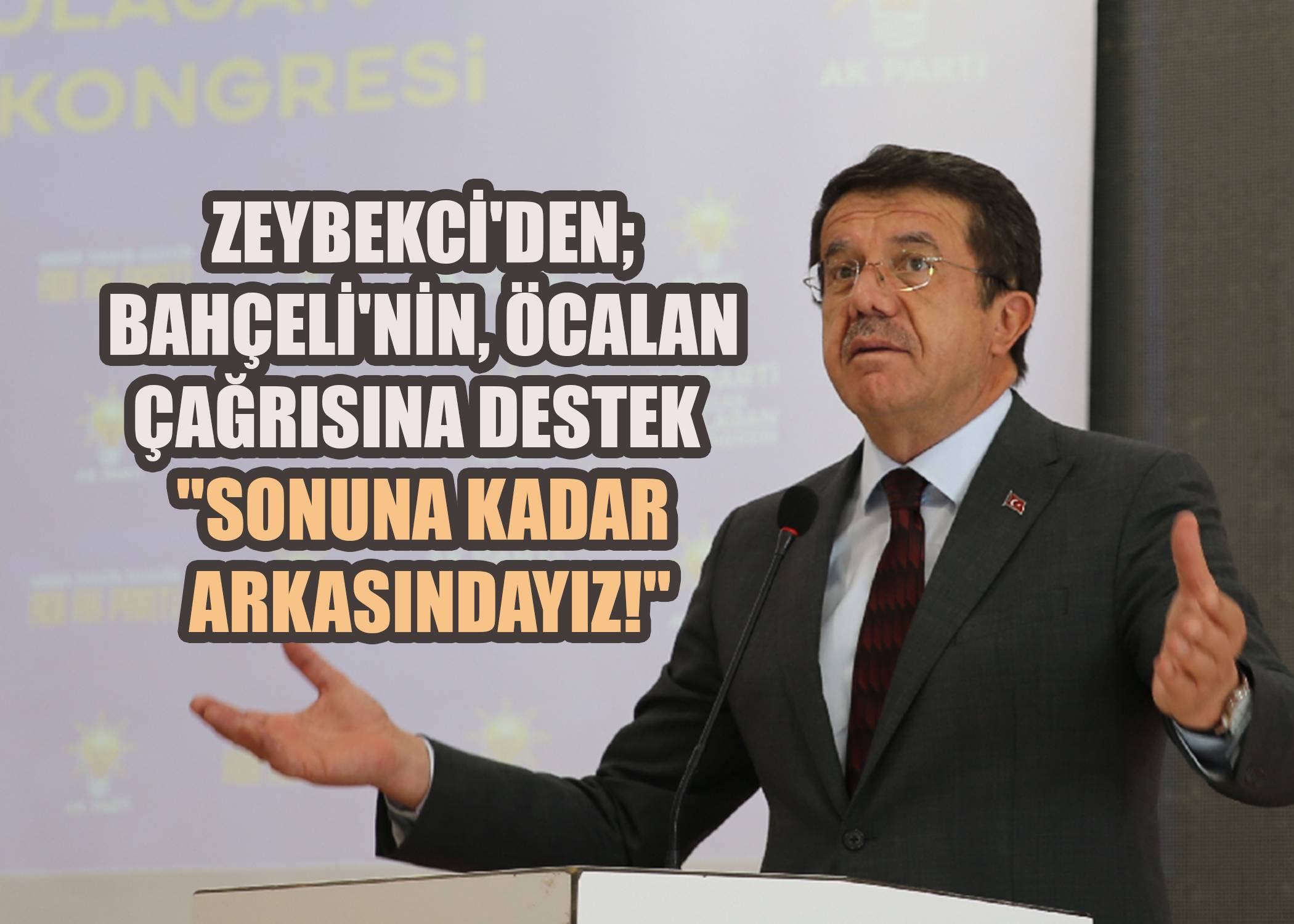 Zeybekci'den Bahçeli'nin Öcalan Çağrısına Destek: 