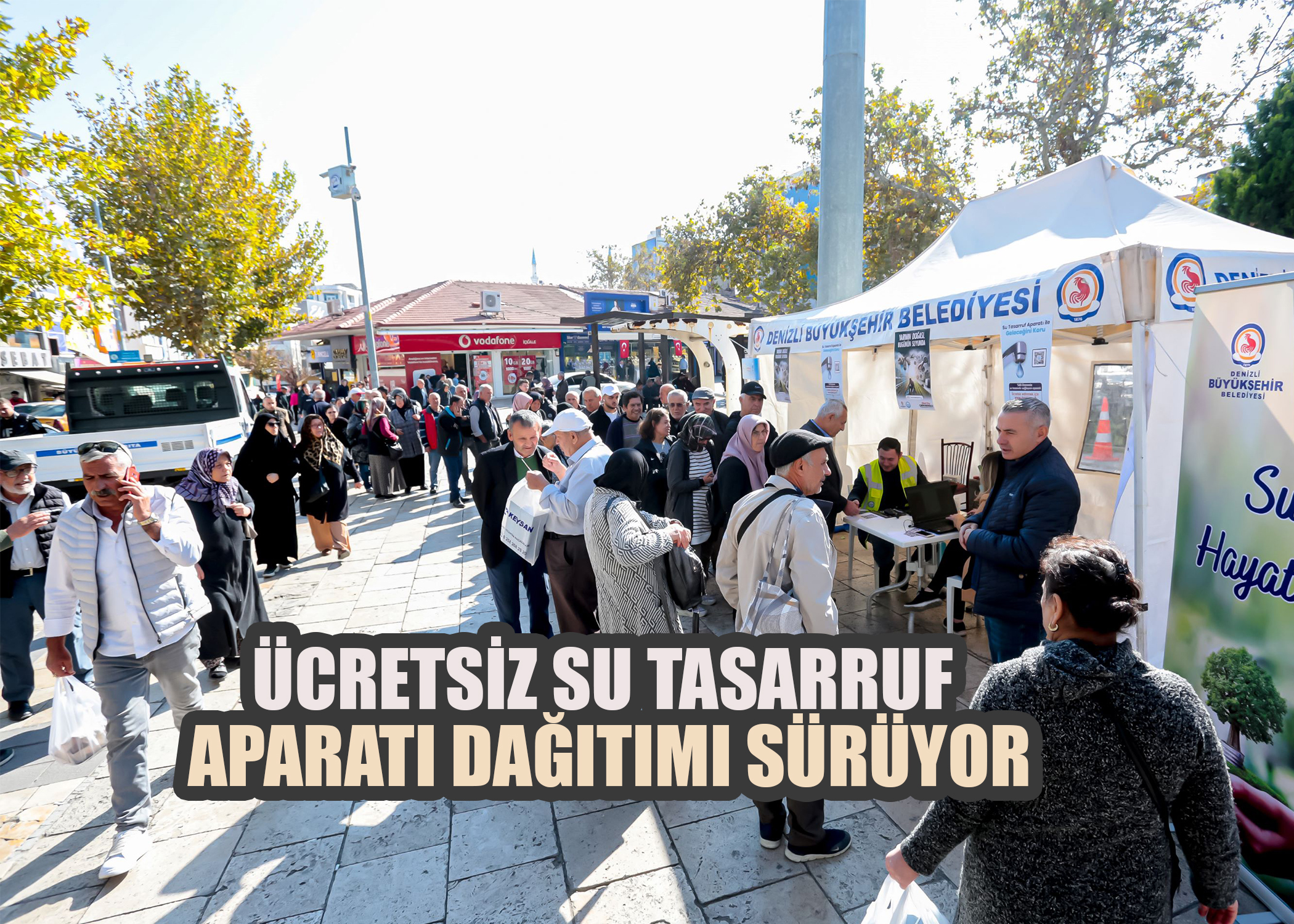 Ücretsiz su tasarruf aparatı dağıtımı sürüyor